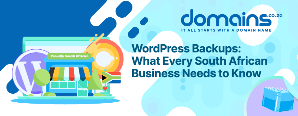 Header Text: WordPress Backups: What Every South African Business Needs to Know