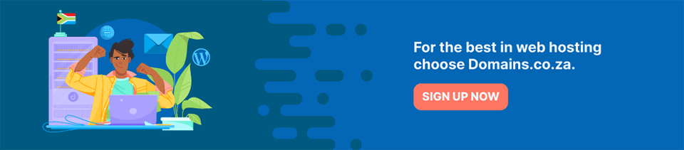 Strip Banner Text - For the best in web hosting choose Domains.co.za. [Sign up now]