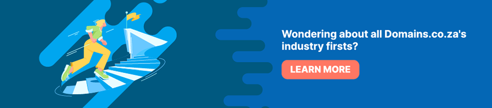 Strip Banner Text - Wondering about all Domains.co.za's industry firsts? [Learn More]