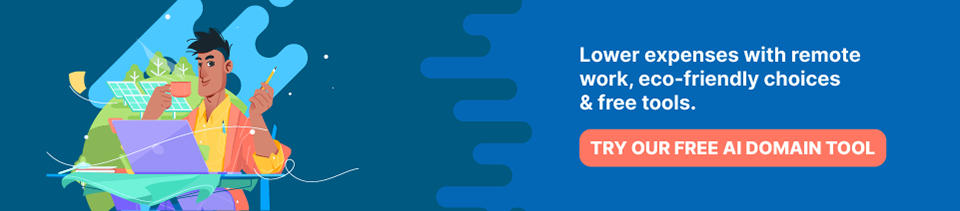 Strip Banner Text - Lower expenses with remote work, eco-friendly choices & free tools. [Try our AI search tool]