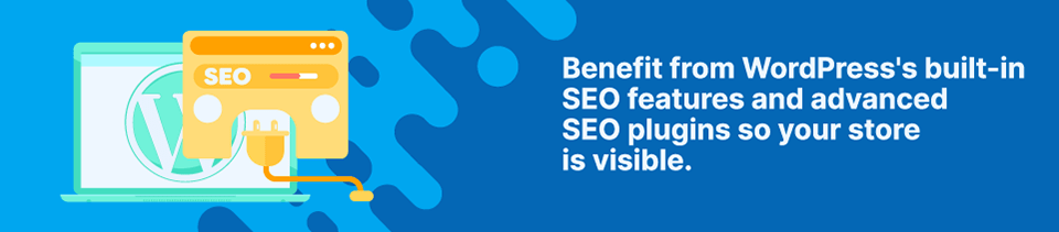 Strip Banner Text - Benefit from WordPress's built-in SEO features and advanced SEO plugins so your store is visible
