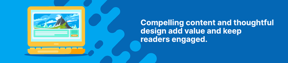 Strip Banner Text - Email Marketing - Compelling content and thoughtful design add value and keep readers engaged Strip Banner Text - Email Marketing - Compelling content and thoughtful design add value and keep readers engaged