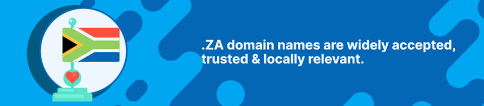 Strip Banner Text - .ZA domain names are widely accepted, trusted & locally relevant.