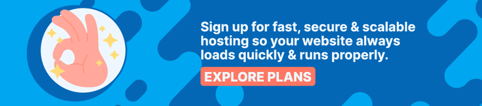 Strip Banner Text - Sign up for fast, secure & scalable hosting so your website always loads quickly & runs properly. [Explore plans]