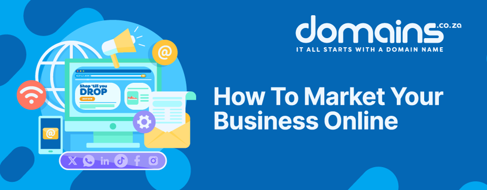 Header Text: How To Market Your Business Online
