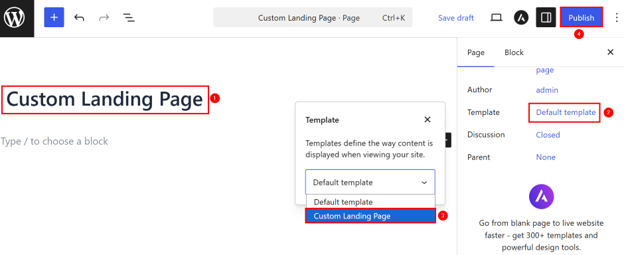 A Better WordPress Landing Page Can Turn More Visitors into Enquiries, Leads, and Sales - Switch to Custom Landing Page Template A Better WordPress Landing Page Can Turn More Visitors into Enquiries, Leads, and Sales - Switch to Custom Landing Page Template