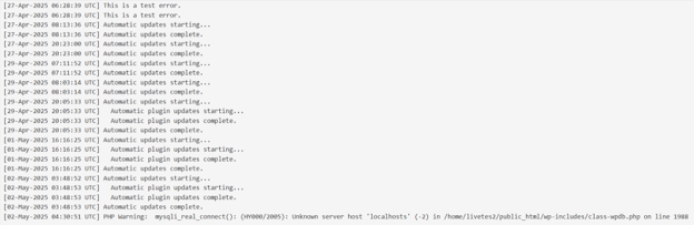 WordPress Error Logs Help You Find Problems - WordPress Debug Log File WordPress Error Logs Help You Find Problems - WordPress Debug Log File