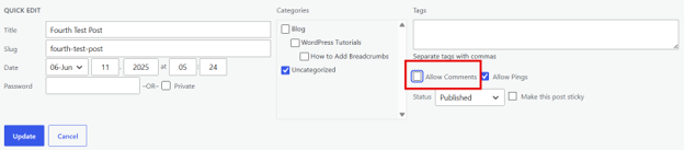 Should You Disable WordPress Comments or Manage Them More Effectively - Don't Allow Comments on a Single Published Post Should You Disable WordPress Comments or Manage Them More Effectively - Don't Allow Comments on a Single Published Post