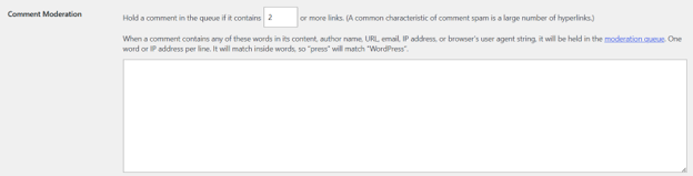 Should You Disable WordPress Comments or Manage Them More Effectively - Hold Comments Containing Links Should You Disable WordPress Comments or Manage Them More Effectively - Hold Comments Containing Links