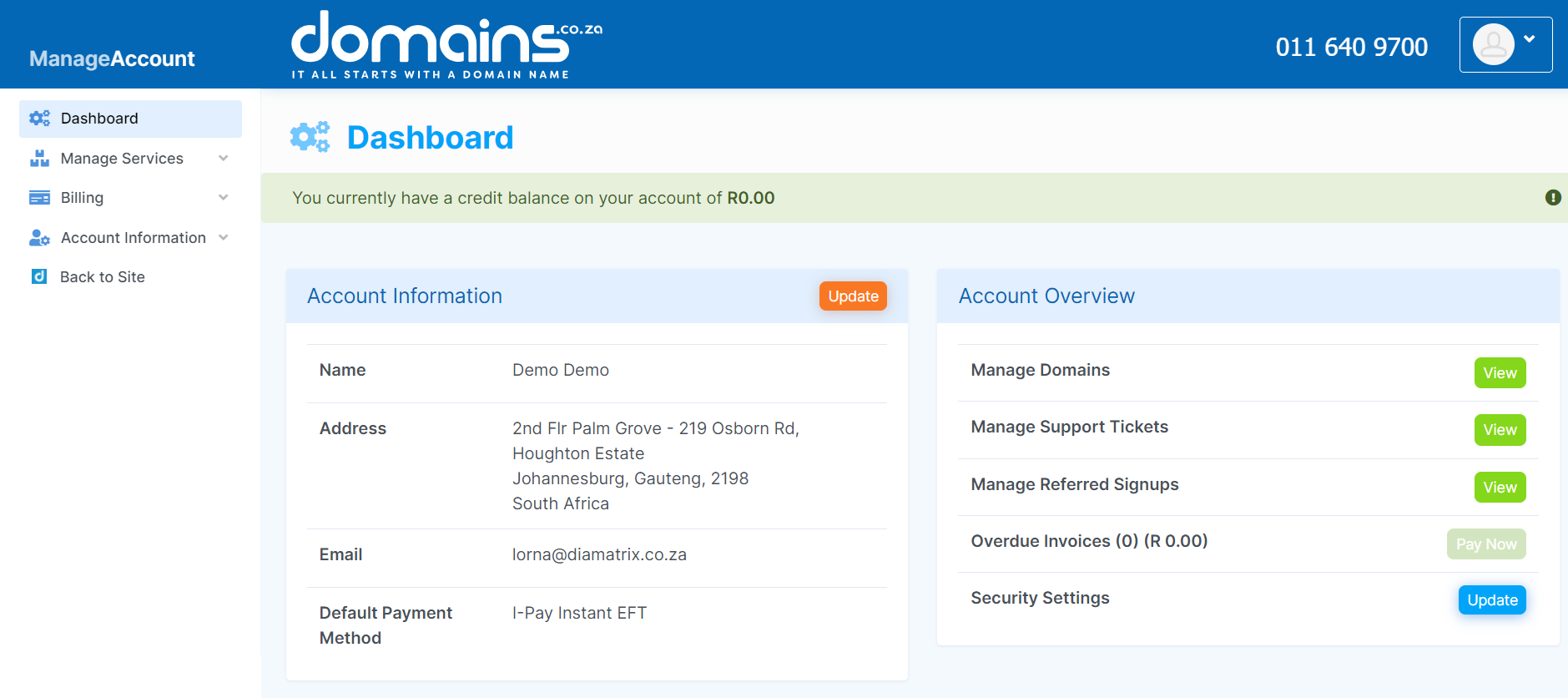Guide To Our Client Portal - Client Portal Dashboard