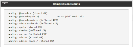 How to Migrate a Website - Compression Results How to Migrate a Website - Compression Results