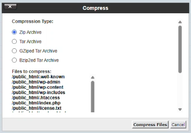How to Migrate a Website - Compress Mail Folder How to Migrate a Website - Compress Mail Folder