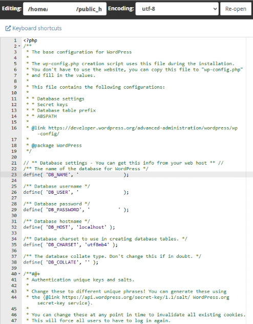 How to Migrate a Website - Copy the Database Name How to Migrate a Website - Copy the Database Name