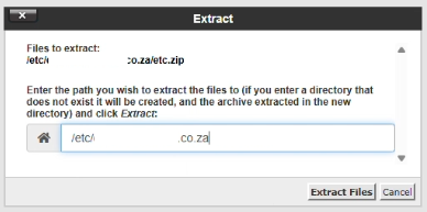 How to Migrate a Website - Extract ETC Zipped Files How to Migrate a Website - Extract ETC Zipped Files