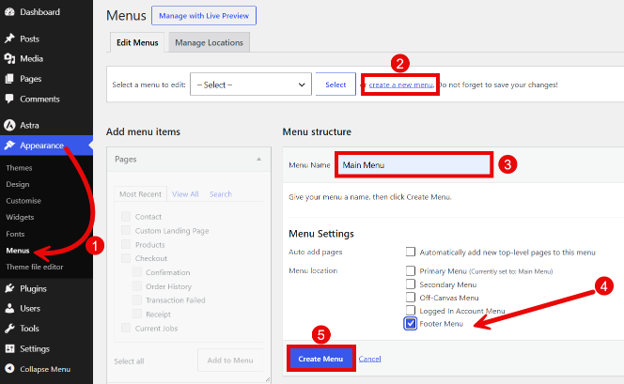The WordPress Admin Dashboard Is Where Website Management Really Begins - Create a New Menu in WordPress The WordPress Admin Dashboard Is Where Website Management Really Begins - Create a New Menu in WordPress