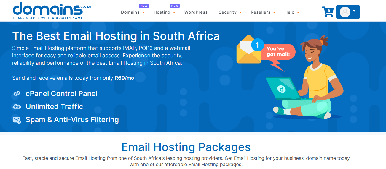 Email Spam, Malware And Viruses - Email Hosting From Domains.co.za