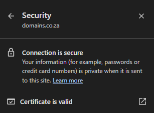 Valid SSL Certificate On A Website - Secure Connection With Valid SSL Certificate