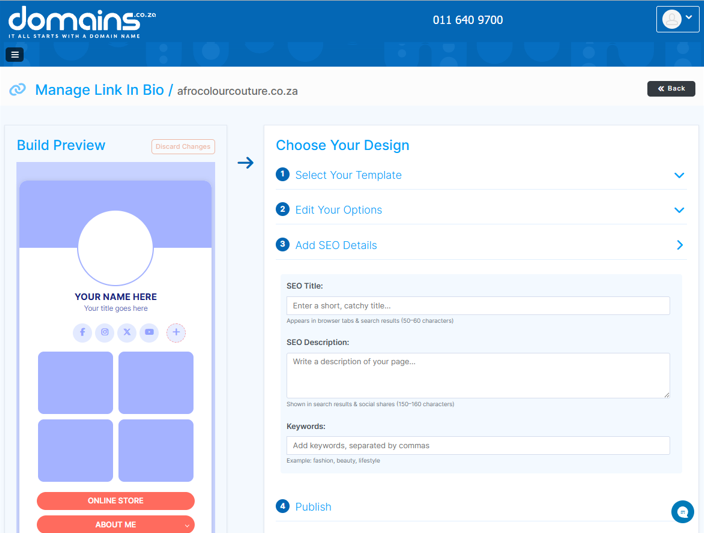 How To Create A Link In Bio Page - Link In Bio Dashboard How To Create A Link In Bio Page - Link In Bio Dashboard