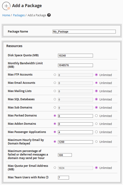 How To Add A Package On Reseller Hosting Account-04