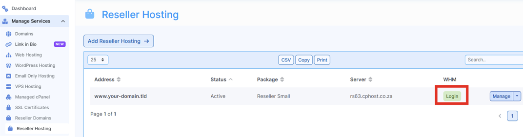 How To Add A Package On Reseller Hosting Account-02