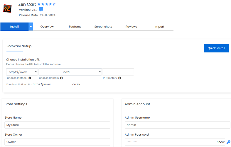 How To Install Zen Cart From Softaculous How To Install Zen Cart From Softaculous