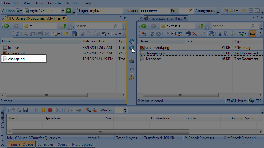 How Do I Upload Files With SmartFTP - Downloaded File from Remote Server Upload Files With SmartFTP - Downloaded File from Remote Server